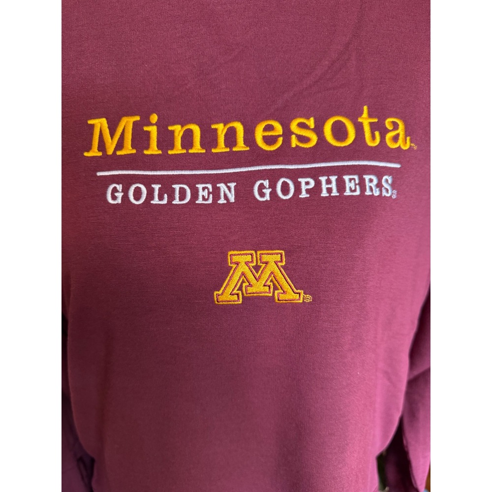 Champion Minnesota Golden Gophers Women Maroon Crewneck Sweatshirt Medium NWT